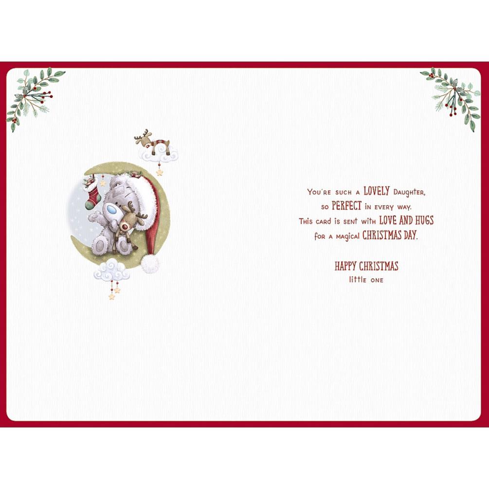 Daughter's 1st Christmas Me to You Bear Christmas Card Extra Image 1